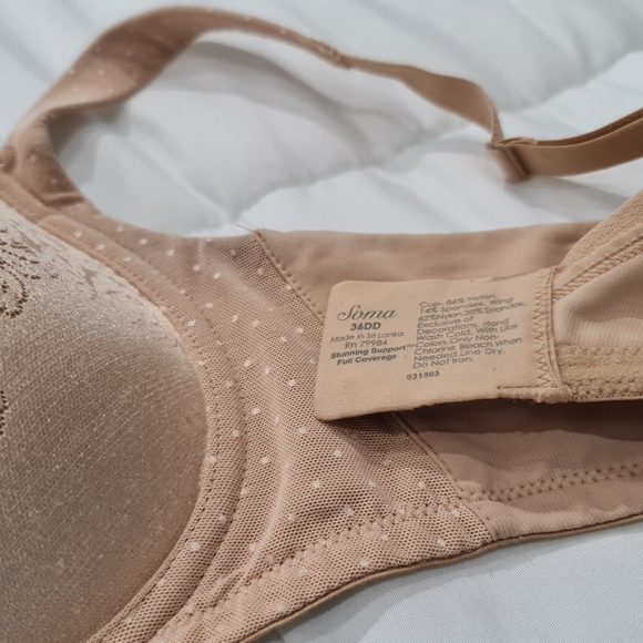 Soma Soft Shell Full Coverage Bra Size 36DD EUC - Picture 2 of 5